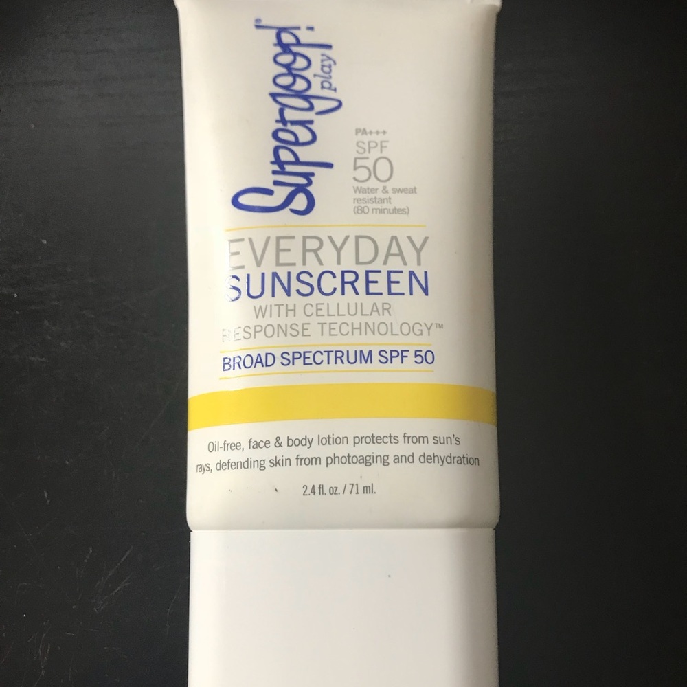 Supergoop Sunscreen spf 50